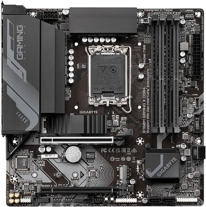 Gigabyte B760M Gaming X DDR4 Motherboard LGA 1700 Micro ATX