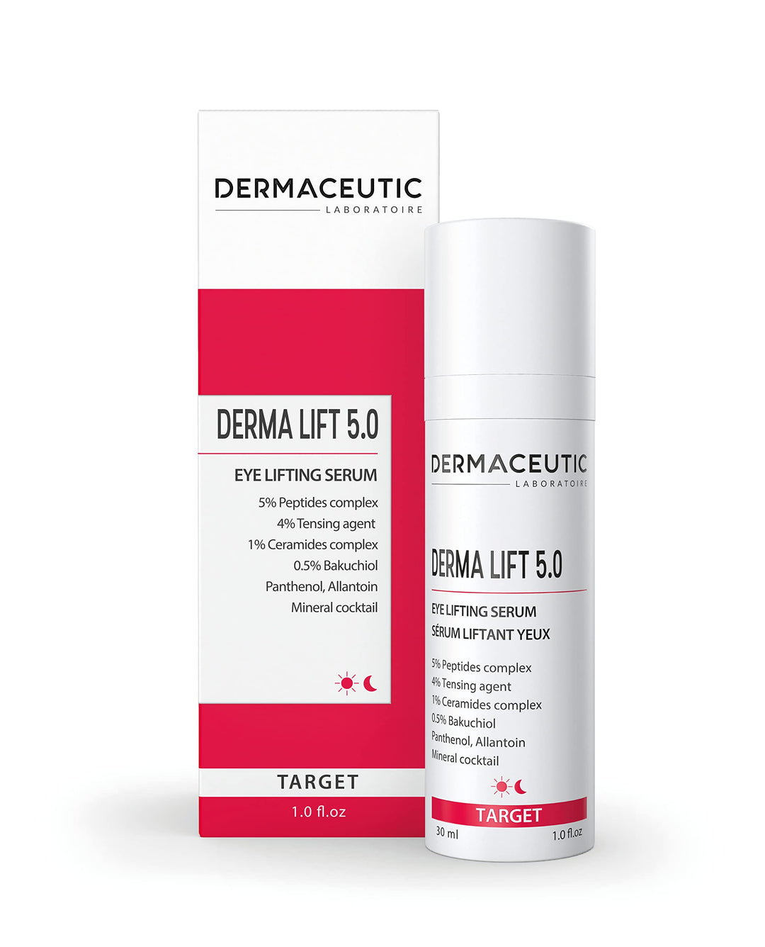 Dermaceutic Derma Lift 5.0 - Leistungsstarkes Lifting-Serum- Lifting des Gesichts und der Augenkontu