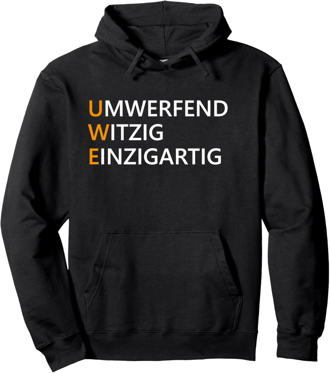 Vorname Uwe Pullover Hoodie