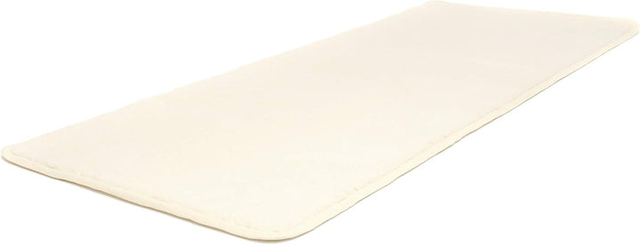 Yogistar Yogamatte yogimat® Natur - Schurwolle - umsäumt 200 x 100 x 1.5 cm, 200 x 100 x 1.5 cm
