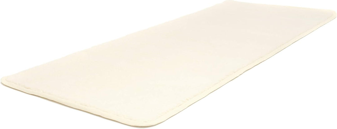 Yogistar Yogamatte yogimat® Natur - Schurwolle - umsäumt 180 x 75 x 1.5 cm, 180 x 75 x 1.5 cm