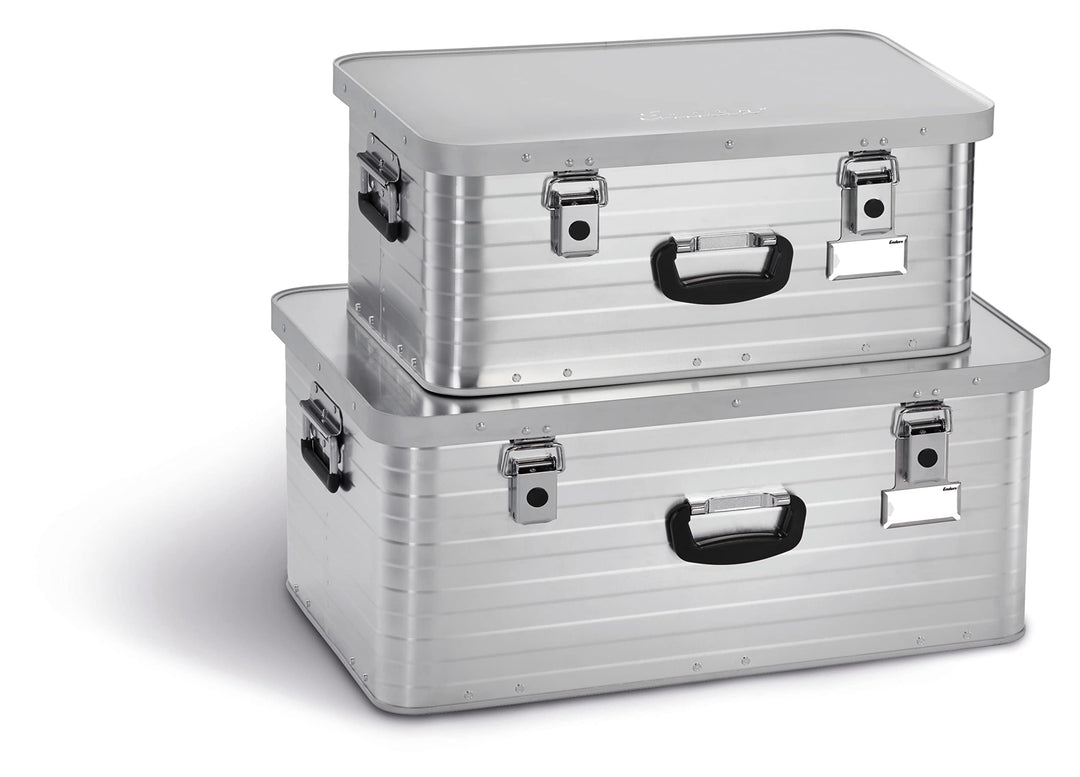 Enders® Alubox TORONTO 47 L + 80 L - Aluminiumbox mit 1 mm Wandstärke, extra stabil - spritzwasser-