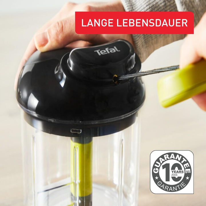 Tefal K13204 Ingenio 5-Sekunden-Zerkleinerer ohne Strom | Fassungsvermögen: 900ml | Multizerkleinere