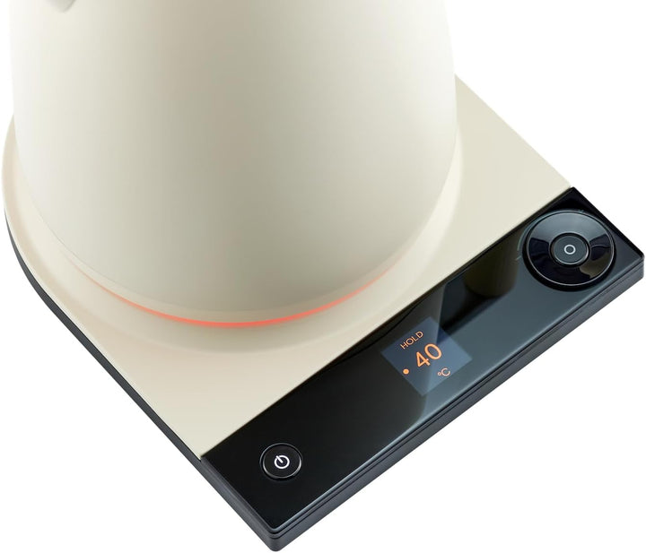 SAKI Luna Elektrischer Wasserkocher mit 7 Voreinstellungen, 60 Minuten, 1,75 l Temperaturbehälter, 3