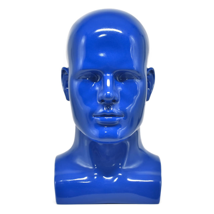 Professioneller Mannequinkopf für Herren, für Perücken, Hüte, Kopfhörer, Masken, Sonnenbrillen, Schm