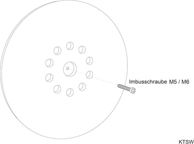 Ersatzteil Kletteller Schleifteller Langhalsschleifer Deckenschleifer Wandschleifer Trockenbauschlei