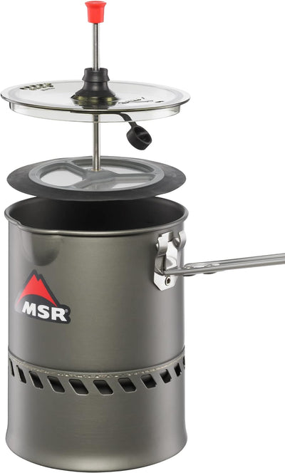 MSR Reactor Coffee Press - Kaffeepresse f?r Reactor Kochersystem, Gr??e:1.7 Liter