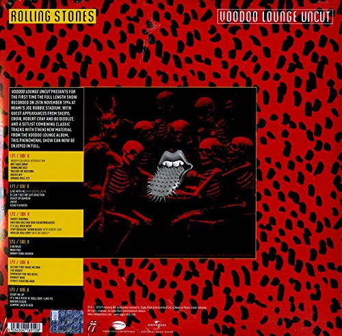 Voodoo Lounge Uncut, Vinyl
