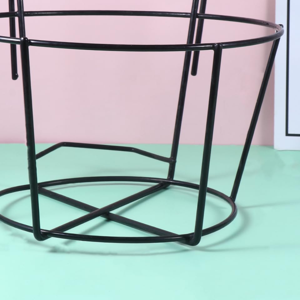 HEMOTON 2 Stücke Blumentopf Halterung Metall Blumentopfhalter Geländer Pflanzgefässe Balkongeländer