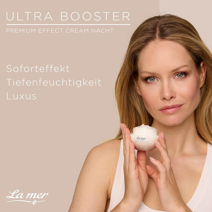 La mer Ultra Booster Premium Effect Cream Nacht - Luxuriöse, feuchtigkeitsspendende Anti-Aging-Gesic