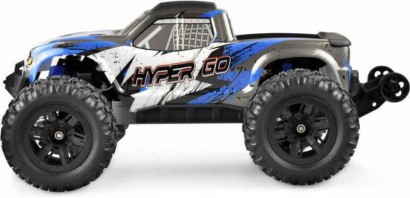 Amewi 22602 Hyper GO Monstertruck Brushed 40km/h 4WD mit GPS 1:16 RTR blau