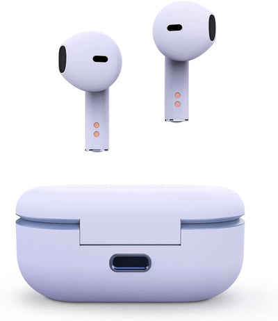 Energy Sistem Earphones True Wireless Style 4 Violet (Kopfhörer zum kabellosen Musikgenuss Kompaktes