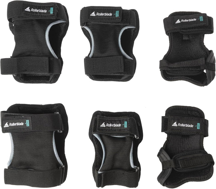 Rollerblade Unisex – Erwachsene Skate Gear 3 Beschützer XL Schwarz, XL Schwarz