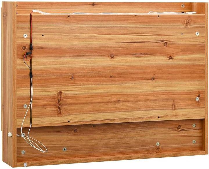vidaXL LED Bad Spiegelschrank Badschrank Lichtspiegel Badspiegel Badezimmerspiegel Hängeschrank Badm
