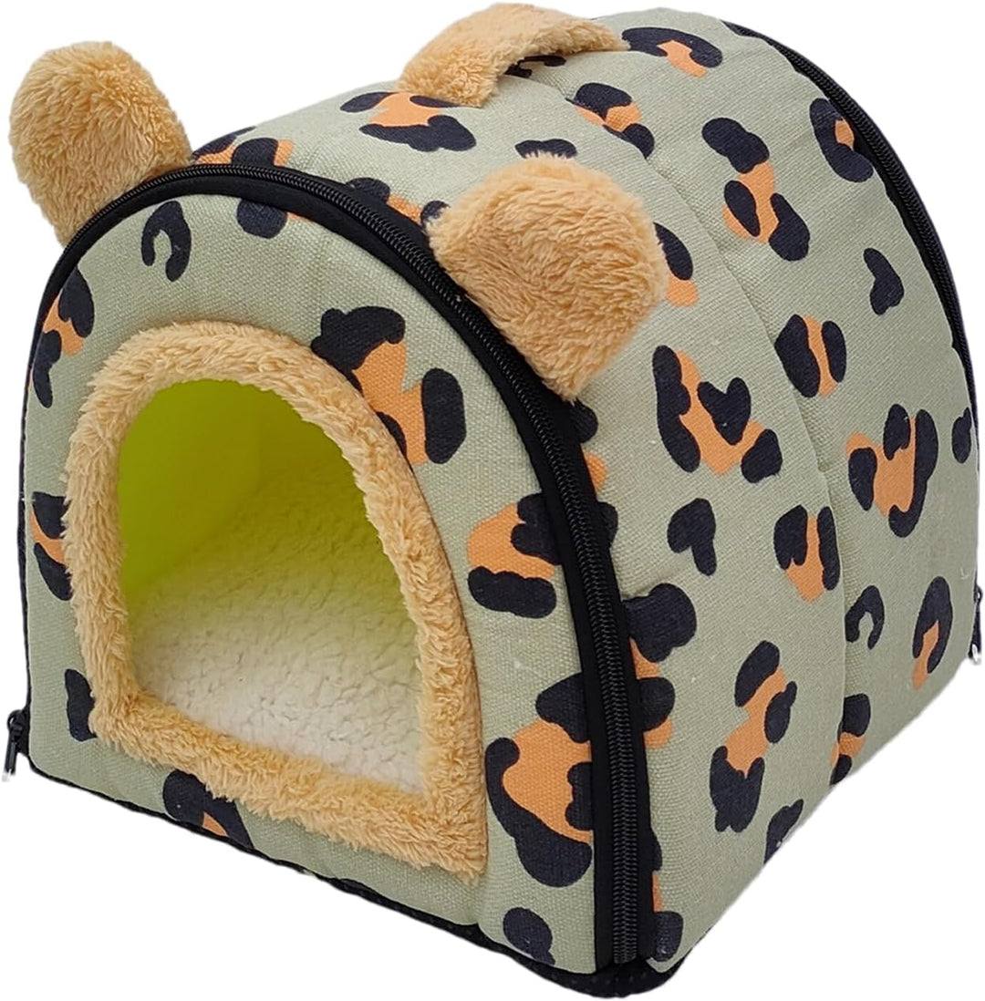 Generisch Bunny Bett,Weiches Warmes Kaninchenhaus - Für Indoor Outdoor Spielbereich Zuhause Hamster