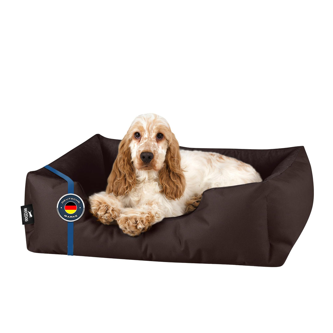 BedDog Hundebett ZARA, Hundekissen mit abziehbaren waschbaren Bezug, Hundekorb, Hundesofa, für klein