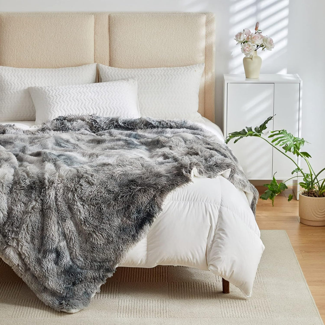 Wajade Kunstfelldecke – Sherpa Schafdecke – Comfort fleecedecke – wolldecke Couch und Bett Decken– 1