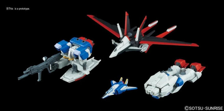 BANDAI Hobby HGCE 1/144 Force Impulse Gundam Seed Destiny Gundam Revive Modellbausatz, Mehrfarbig, 2