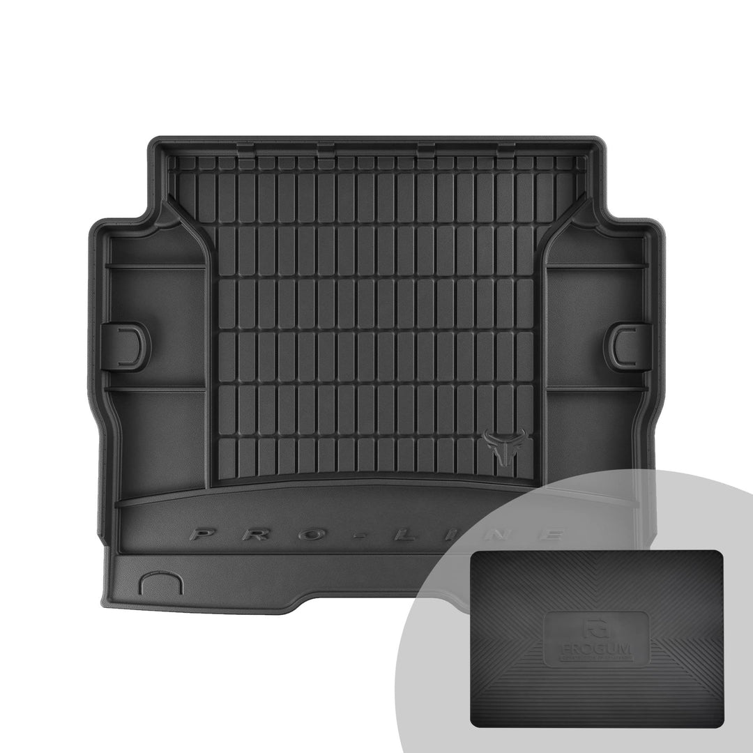 FROGUM ProLine 3D Gummimatte Exklusive Auto Kofferraummatte Kofferraumwanne für Peugeot Traveller ab