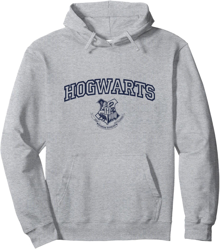 Harry Potter Hogwarts Crest Navy Pullover Hoodie
