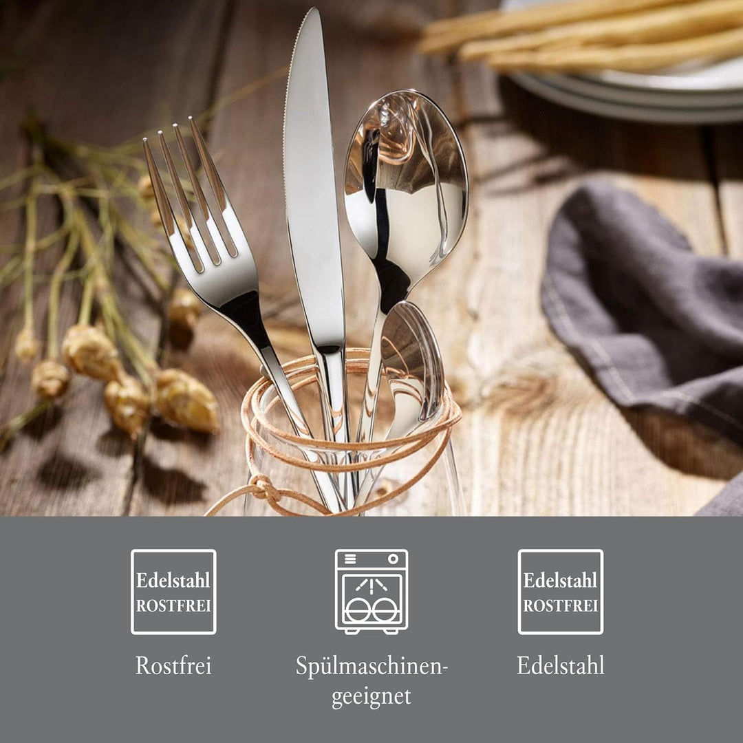 Vivo - Villeroy & Boch Group - New Fresh Basic | Tafelbesteck, 24 tlg. | Für 6 Personen | Edelstahl
