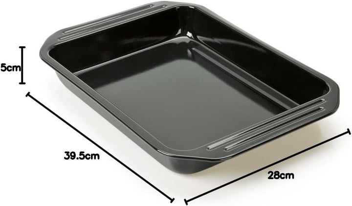 Original Kaiser Inspiration Lasagne Auflaufform gross 39,5x28x5cm, Bratform antihaftbeschichtet, sch