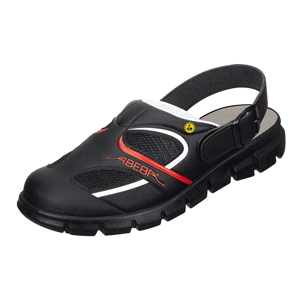 Abeba , Herren Sicherheitsschuhe Mehrfarbig schwarz/red 41 41 EU, 41 EU