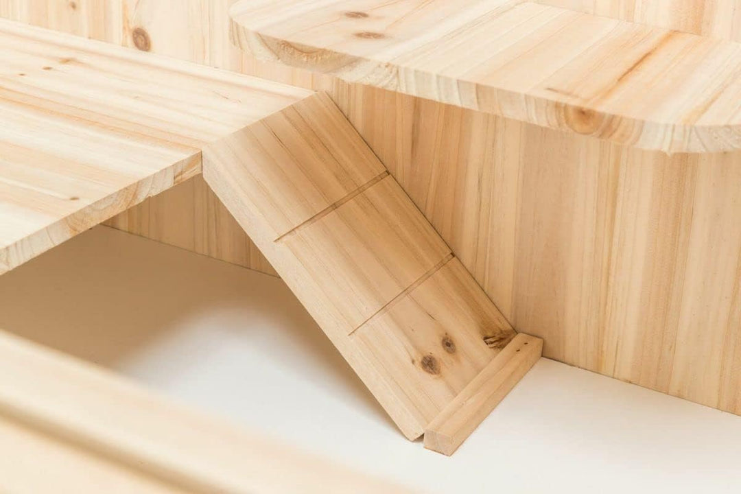 TRIXIE 'Kleintierhaus für Drinnen, aus unbehandeltem Holz Nagerheim, Holz, 100 × 50 × 50 cm - 62483