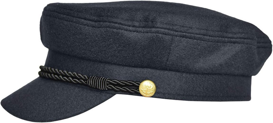 MADSea Unisex Elbsegler Gold Edition Tuch Schirmmütze XL dunkelblau, XL dunkelblau