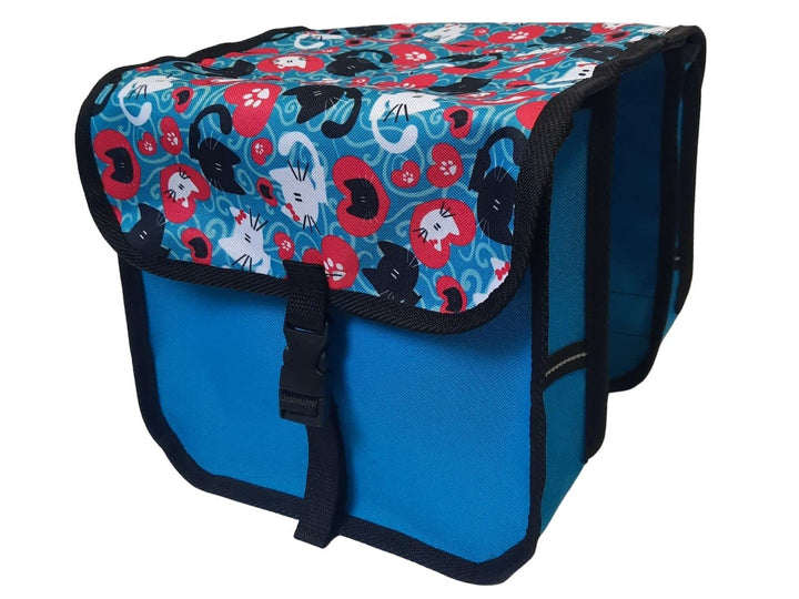 Beluko FAHRRADTASCHE 14-20 Zoll Kinder Satteltasche Gepäckträgetasche Doppel 2 x 5l (45 - Mini - Kat