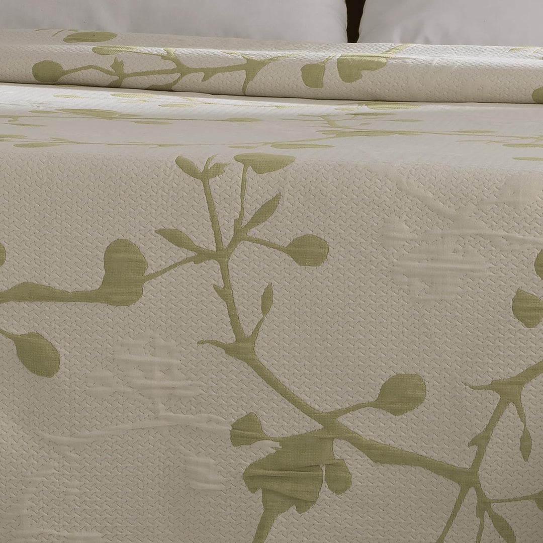 VIALMAN Viper Tagesdecke Bouti, leicht, 150 x 190 cm, Grün 150x190 cm Grün, 150x190 cm Grün