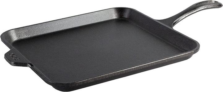 Lodge Gusseisen-Grillplatte, quadratisch, 27,9 cm, Grillplatte