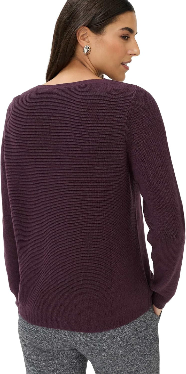 BRAX Feel Good Style Lesley Damen Strickpullover 34 Blackberry Violet, 34 Blackberry Violet