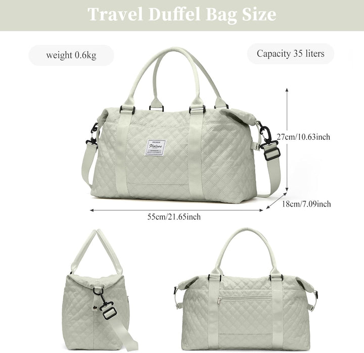 Reisetasche Damen Sporttasche Handgepäck Tasche Weekender Bag Schwimmtasche Wasserdicht Travel Bag D