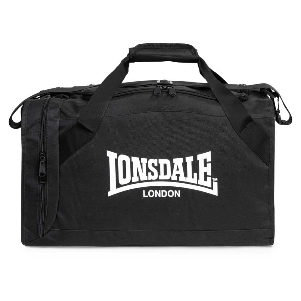 Lonsdale Sporttasche Syston Black/White 30 L, Black/White 30 L