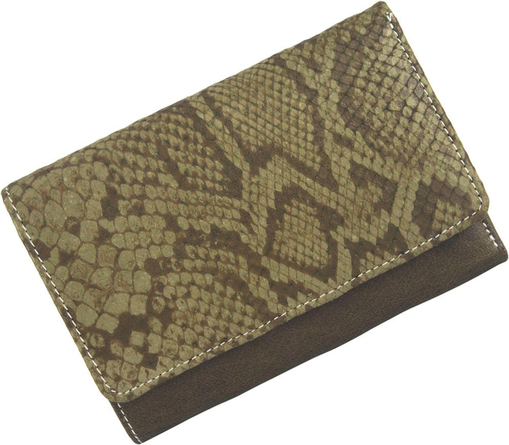 Sunsa Geldbörse. Damen grosse Geldbeutel. Leder Portemonnaie mit RFID Schutz. Brieftasche mit viele