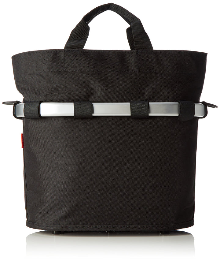 KLICKfix Farradtasche Bikebasket Oval S Schwarz, 34 x 31 x 17.5 cm Single, Single