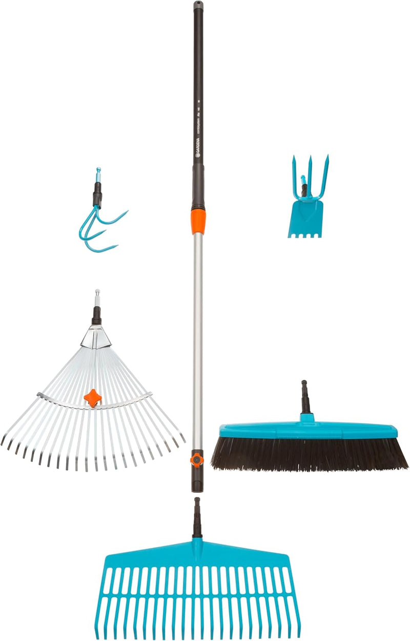 Gardena combisystem-Teleskopstiel 90-145 cm: Verlängerungsstiel für combisystem Geräte, stufenlos ve