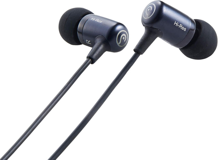 EarStudio HE100, High-Resolution Earphones, 3.5mm in-Ear Headphones, Distinctive Clear Sound, Single