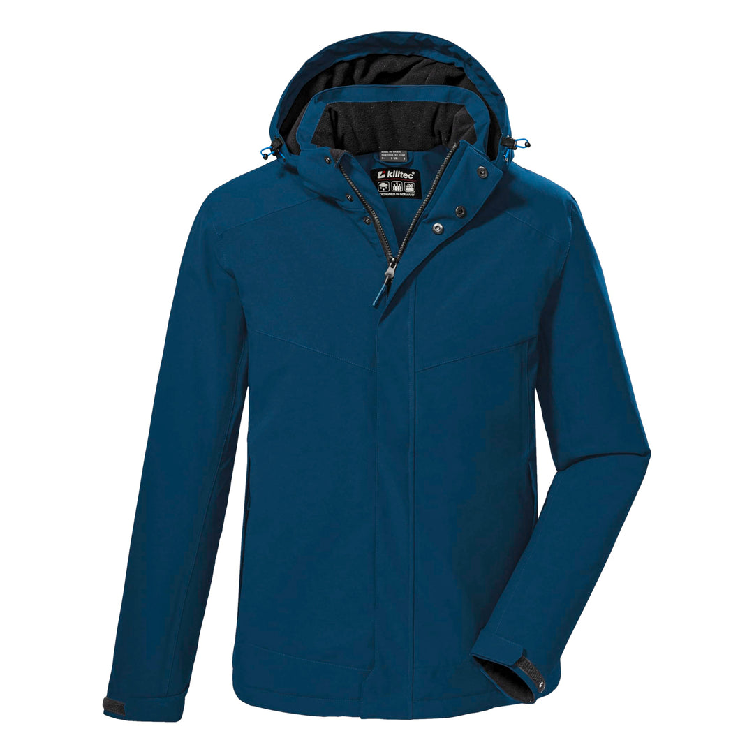 Killtec Herren Outdoorjacke Funktionsjacke mit abzippbarer Kapuze KOW 148 MN Jckt wasserdicht, atmun
