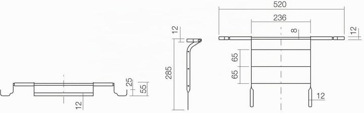 Alape˘ Alurost für Alape Ausgussbecken aus robustem Aluminium, für Keller, Waschküche, Garten, Garag