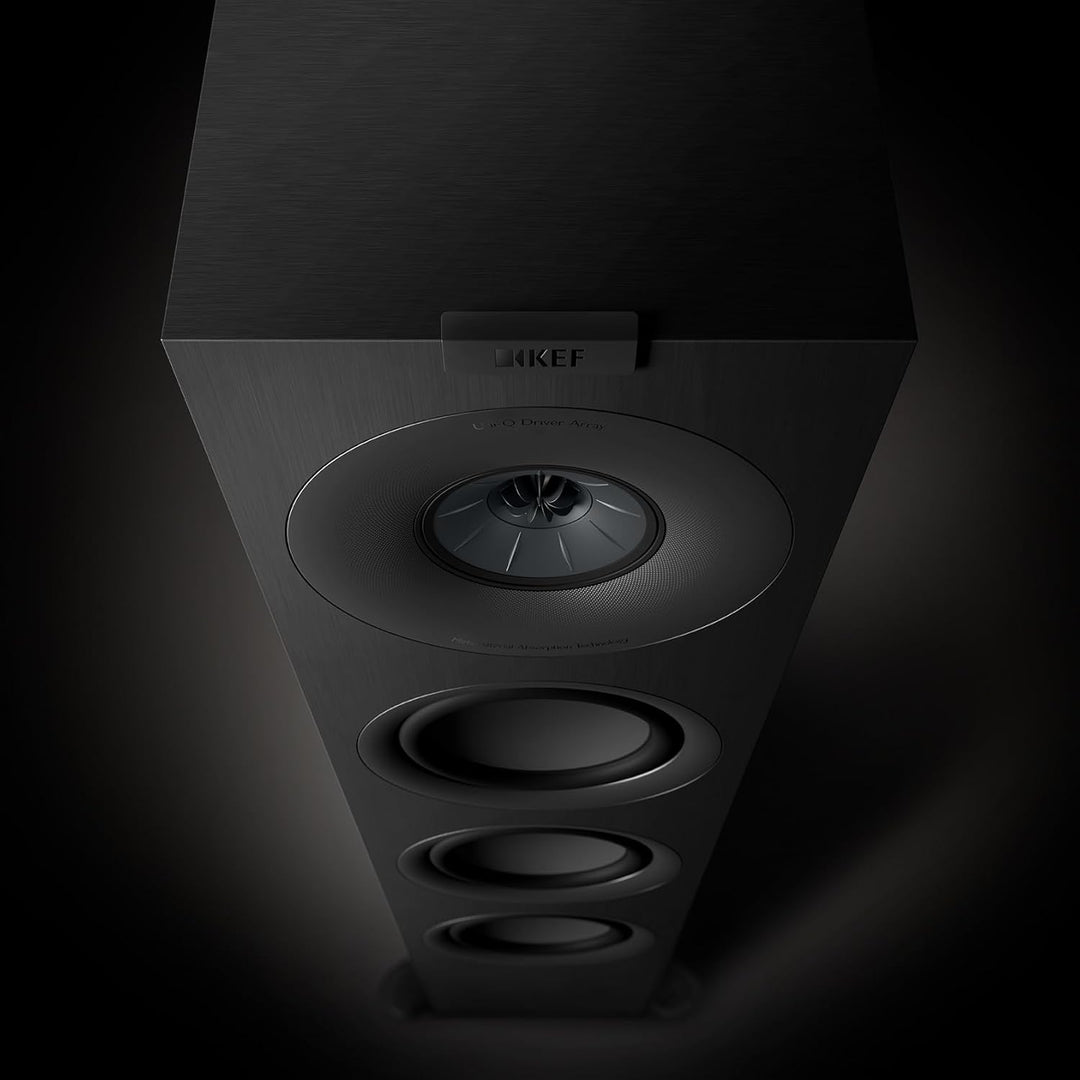KEF Q11 Meta passiver HiFi-Standlautsprecher, Satin Black | Musik | TV &amp; Heimkino | Gaming | 3-Wege-