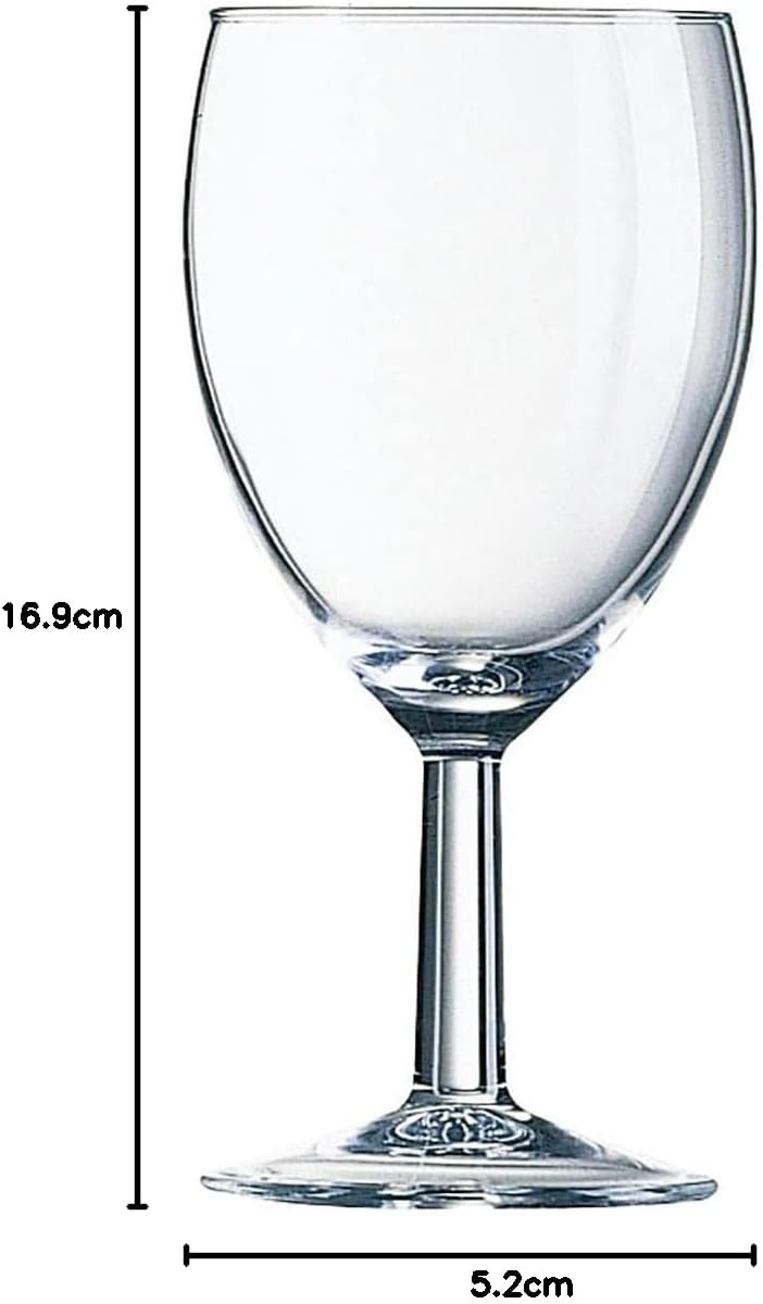Arcoroc ARC 27810 Savoie Sektglas, Sektkelch, 170ml, Glas, transparent, 12 Stück Sekt 170ml, Sekt 17