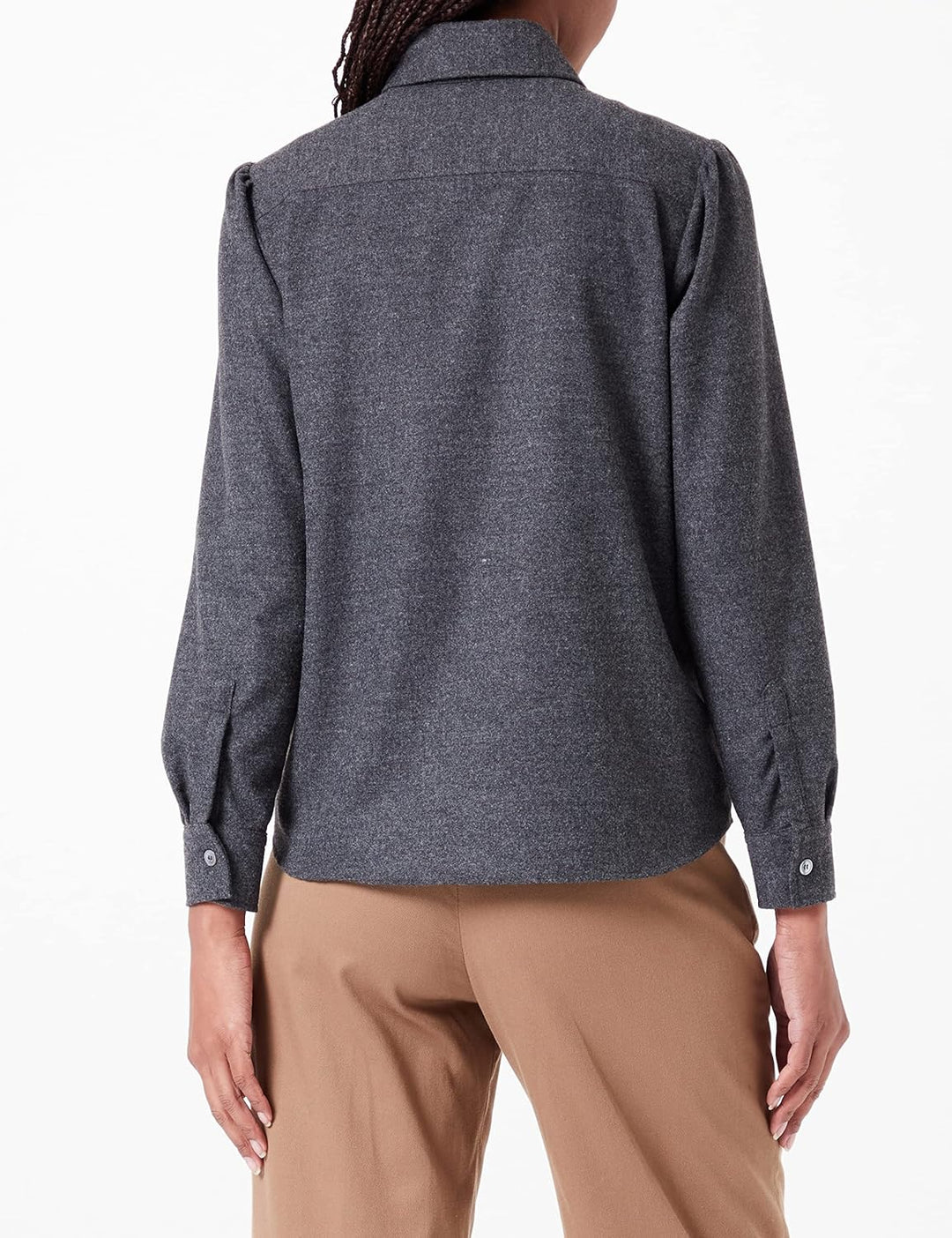 Seidensticker Damen Bluse 36 Grau, 36 Grau