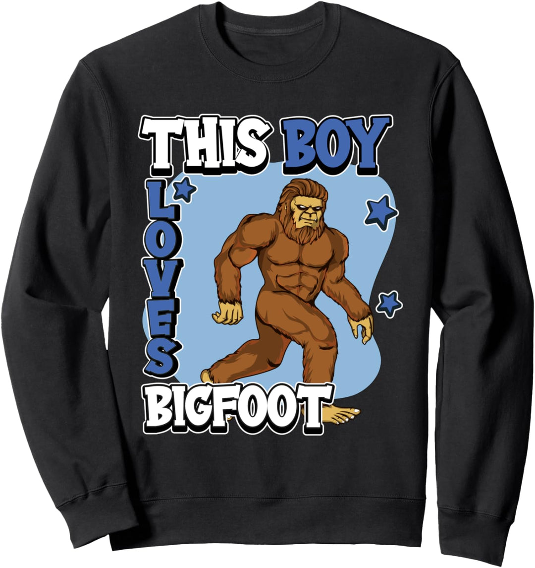 Jungen Bigfoot This Boy Loves Bigfoot Sweatshirt