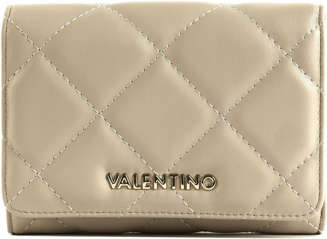 Valentino Damen Ocarina Travel Accessory-Bi-Fold Wallet TALLA UNICA Ecru, TALLA UNICA Ecru