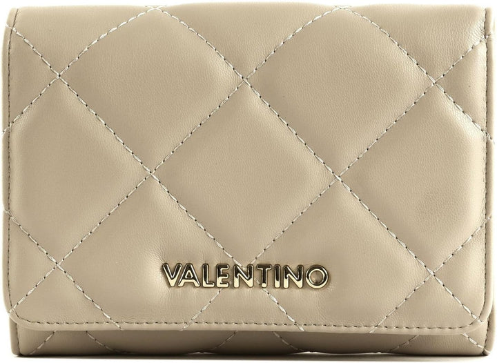 Valentino Damen Ocarina Travel Accessory-Bi-Fold Wallet TALLA UNICA Ecru, TALLA UNICA Ecru