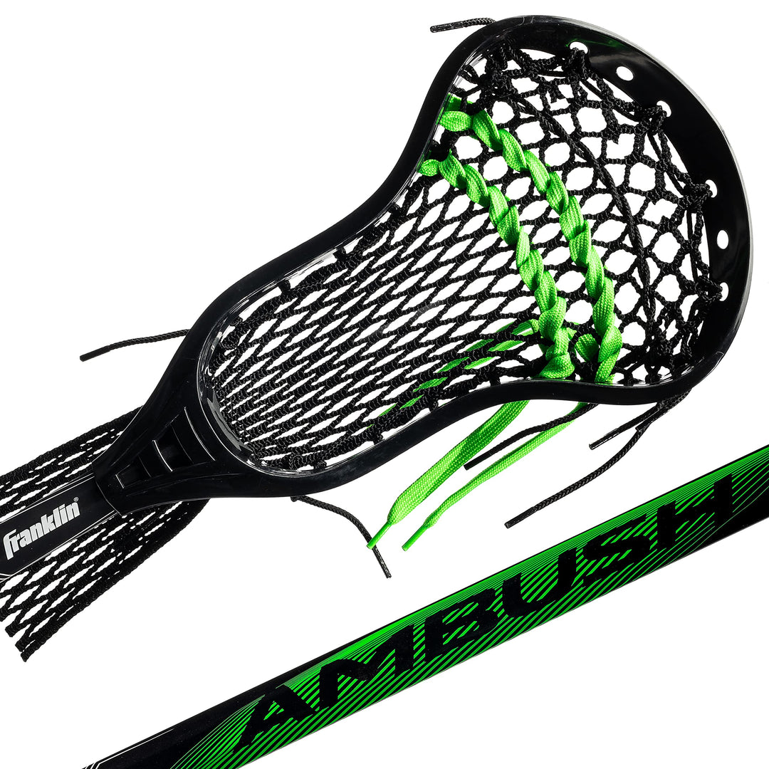Franklin Sports Ambush Lacrosse Sticks Herren + Damen Erwachsene + Jugend Aluminium Lax Sticks Junge