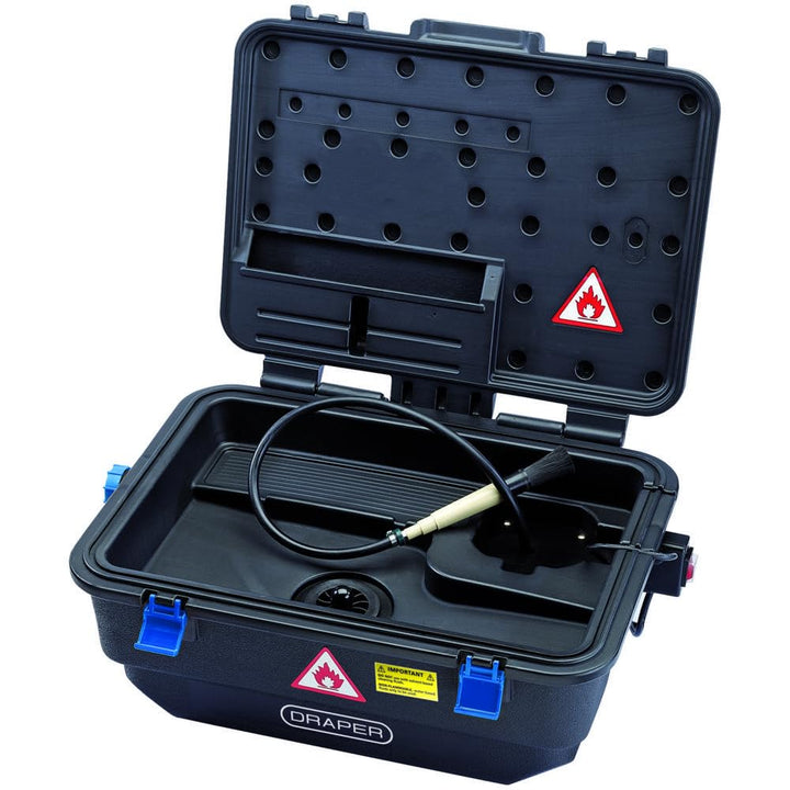 Draper 22494 Unterlegscheibe für tragbare Teile, 230 V, 610 mm x 420 mm x 260 mm, Blau