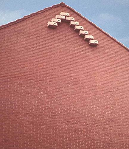 Schwegler Naturschutzprodukt Mauerseglernistkasten Typ Nr. 17 1-Fach am Gebäude aus Leichtbeton